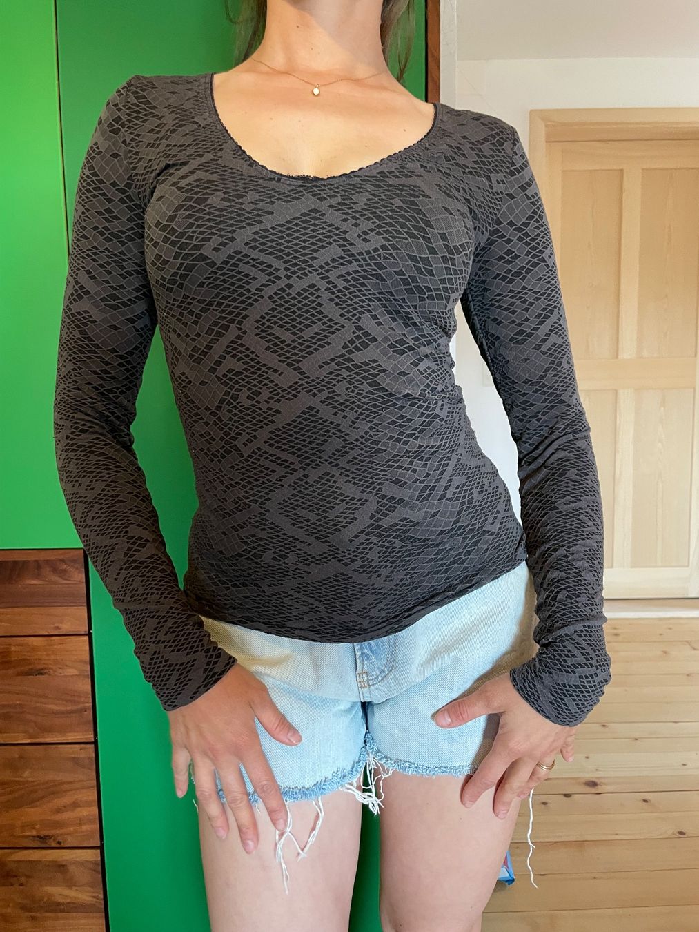 Maglioni & Felpe: Wolford Langarmshirt, Grau, Grösse S – Usato da Winterthur venduto da sarah_roder