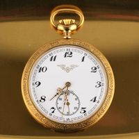 Taschenuhr Eisenbahn
