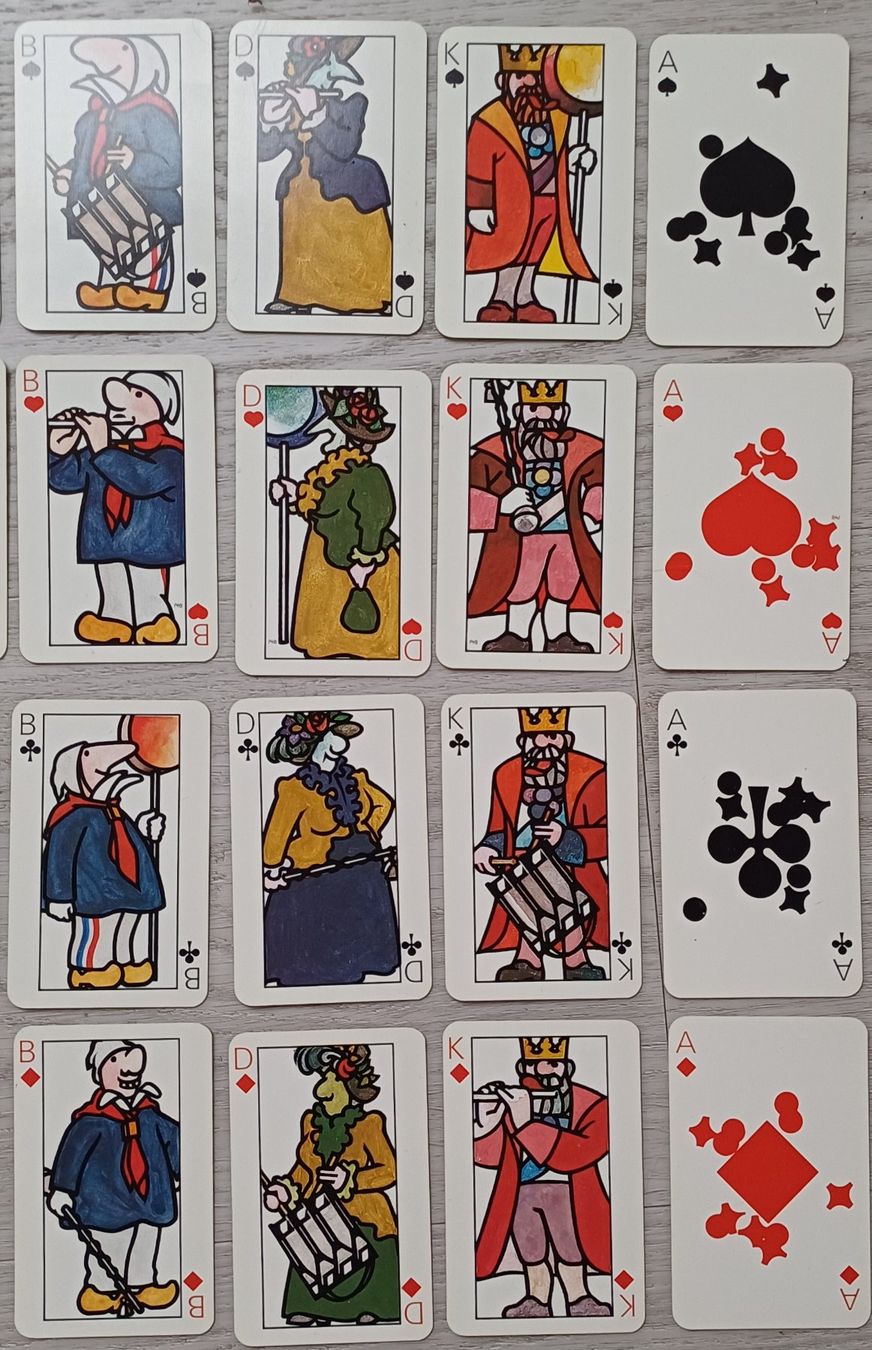 Giochi: Basler FASNACHTSKARTEN Fredy Prack + René Beuret 1983 – Usato da Brittnau venduto da simionius 2