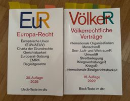 Vertragssammlung Völker- & Europarecht (für Uni Basel)