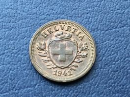 1 Rappen 1941. VZ ungereinigt
