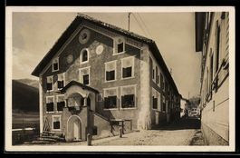 AK Scanis, Haus in der Dorfstrasse
