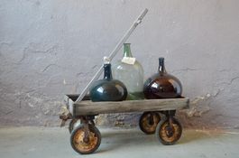 Chariot ou Trolley jouet enfant ancien style industriel e