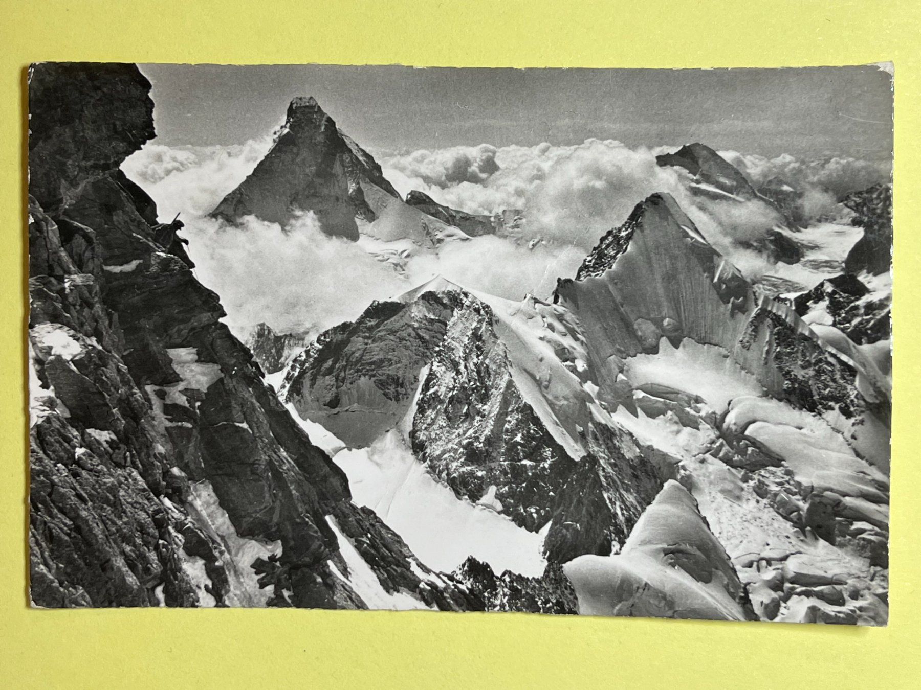 Ansichtskarten: Zermatt - Rothorngrat – Gebraucht aus Steg VS von _vinci_