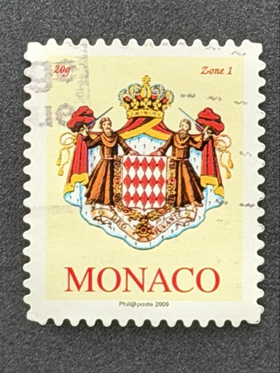 Tutti i francobolli: Monaco Briefmarke 20g Zone 1 Wappen 2009 – Usato da Zürich venduto da Kue_Zuerich