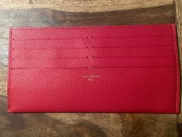 Original Louis Vuitton Kartenetui Rot Neu! inkl. Staubbeutel