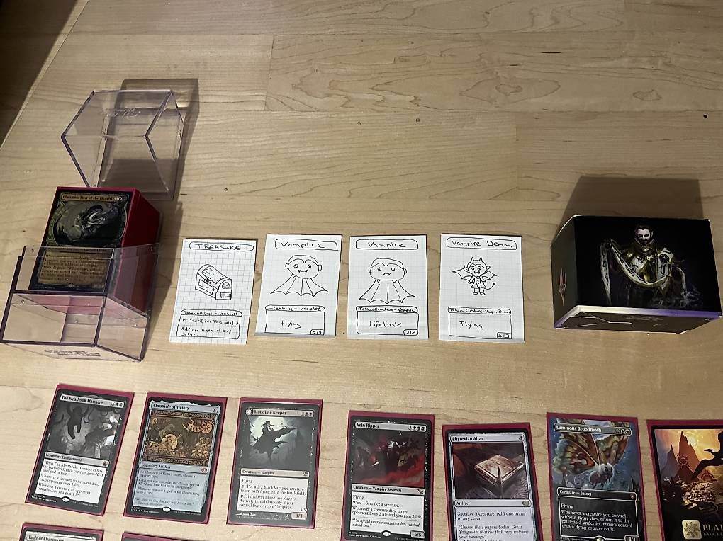 Hasbro Giochi: MTG Commander deck: Blood Rites Upgrade (Vampire trible) – Usato da Jegenstorf venduto da san_k6xs 1