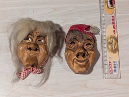 Krienser Holz Maske Paar