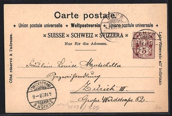 Cartoline postali: Litho St. Gallen, Stiftskirche, Unionban – Usato da Berlin venduto da bartko-reher 1