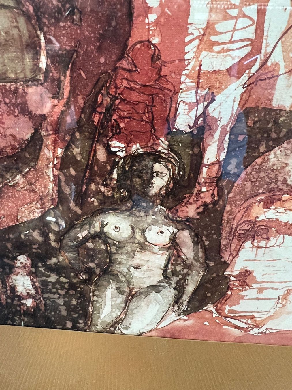 Dipinti: TABLEAU EROTIKO-MAKABRE – Usato da Genève venduto da Qanil77 2