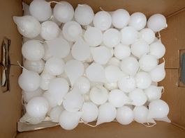 549 Posten Raureifkerzen aus Liquidation