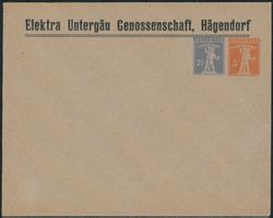 1917/18 - Privatganzsache - Brief - ungebraucht* - Hägendorf