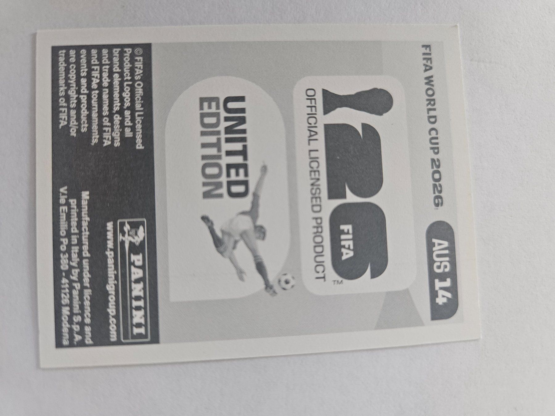 Panini Carte collezionabili: AUS14 – Usato da Würenlingen venduto da Dinli 1