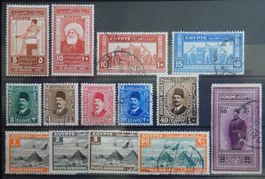 Ägypten ex. Kat. 141-181 */gest. 1928/33