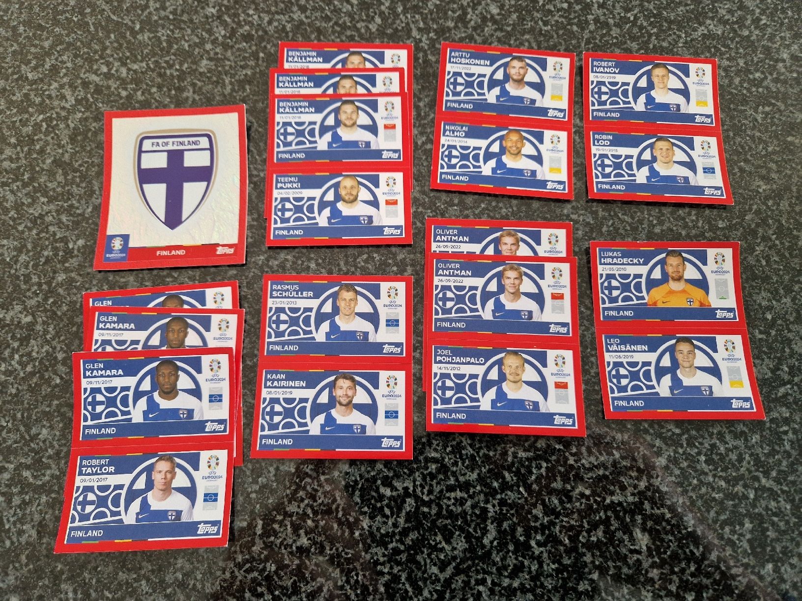 Topps Carte collezionabili: Topps Euro 2024 - Finlande – Usato da Romont FR venduto da raj_sjv9