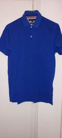 TOMMY HILFIGER POLO M TOP ZUSTAND BLU - COLLECTION PRIVÉ