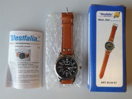 Neue Navox Westfalia Quarz Armbanduhr Herrenuhr
