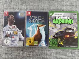 Nintendo Switch & Xbox X Games
