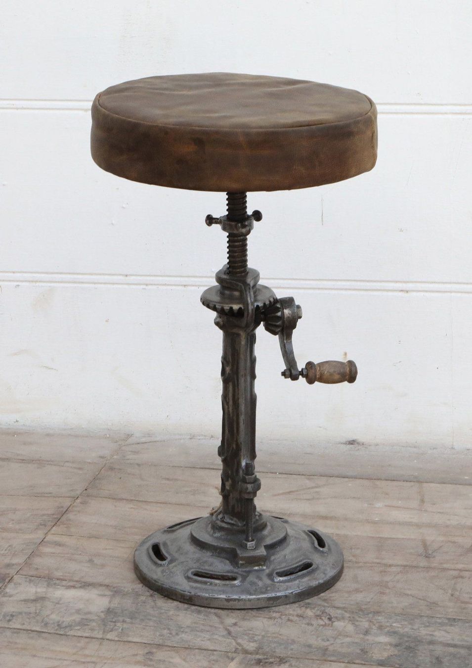 Sgabelli: Barhocker CLINT Leder braun vintagelook – Nuovo e nell'imballaggio originale da Unterentfelden venduto da moebelrufli