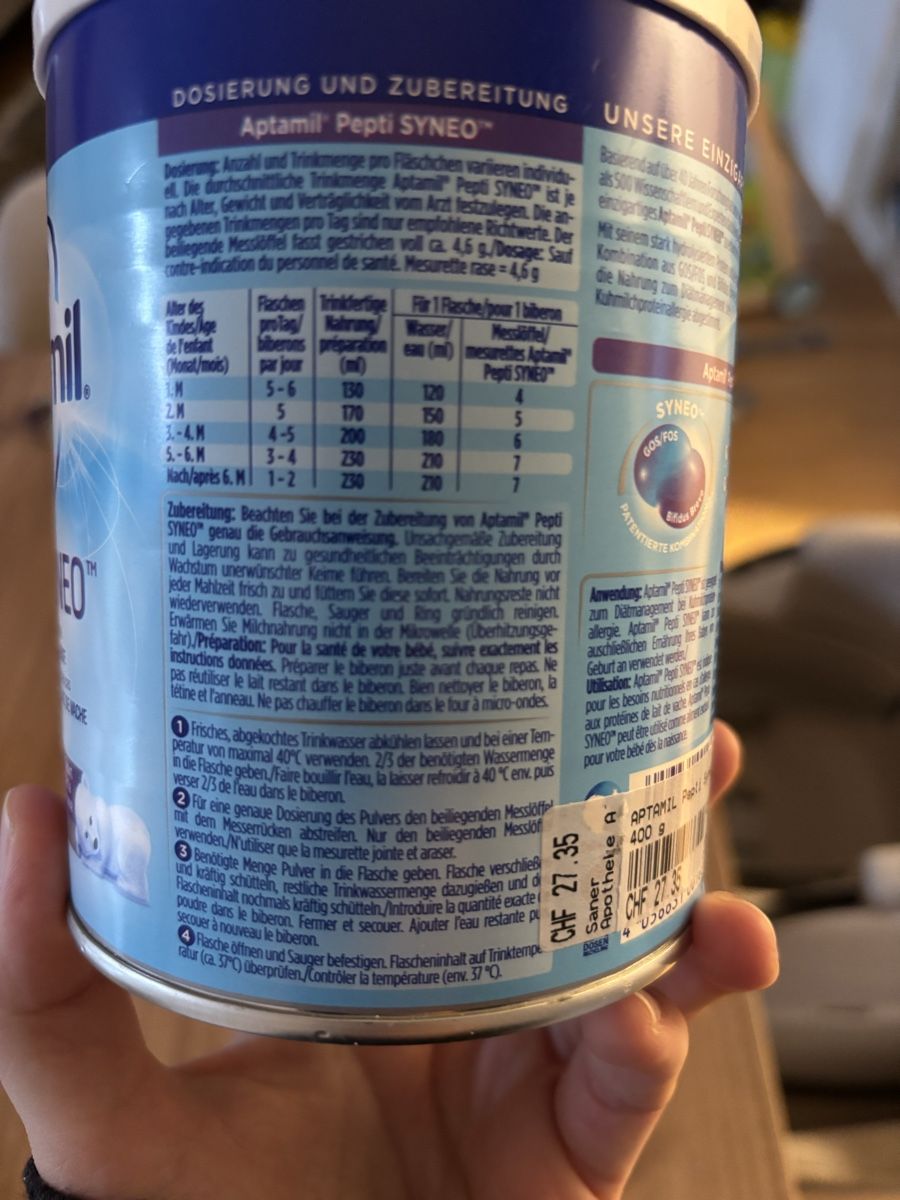 Aptamil Cibi & Specialità: Baby milch – Nuovo e nell'imballaggio originale da Olten venduto da mar_g2qy