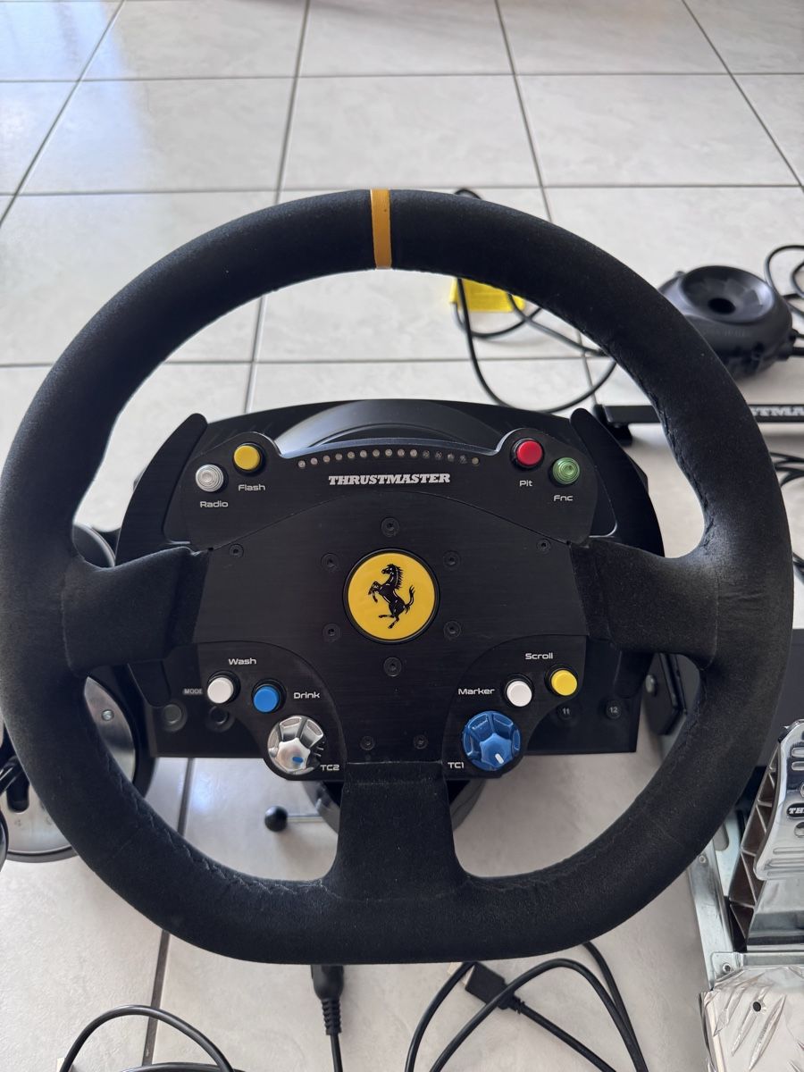 Thrustmaster Controller: THRUSTMASTER TS-PC RACER Ferrari 488 Challenge Edition – Usato da Olsberg venduto da __Beni__ 1