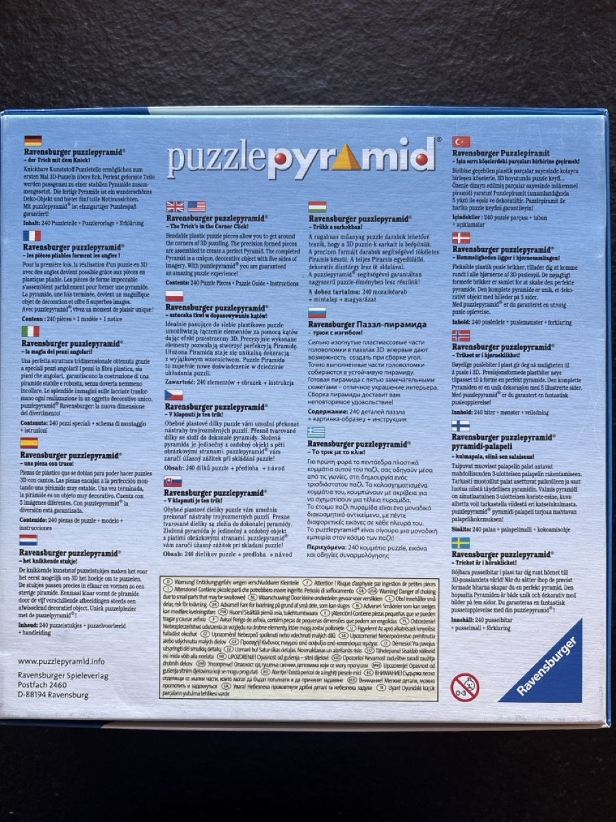 Ravensburger Puzzles: Ravensburger puzzlepyramid 240 Teile – Gebraucht aus Nottwil von wasserlufterde 1