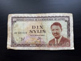 Billet Guinée 🇬🇳 1960