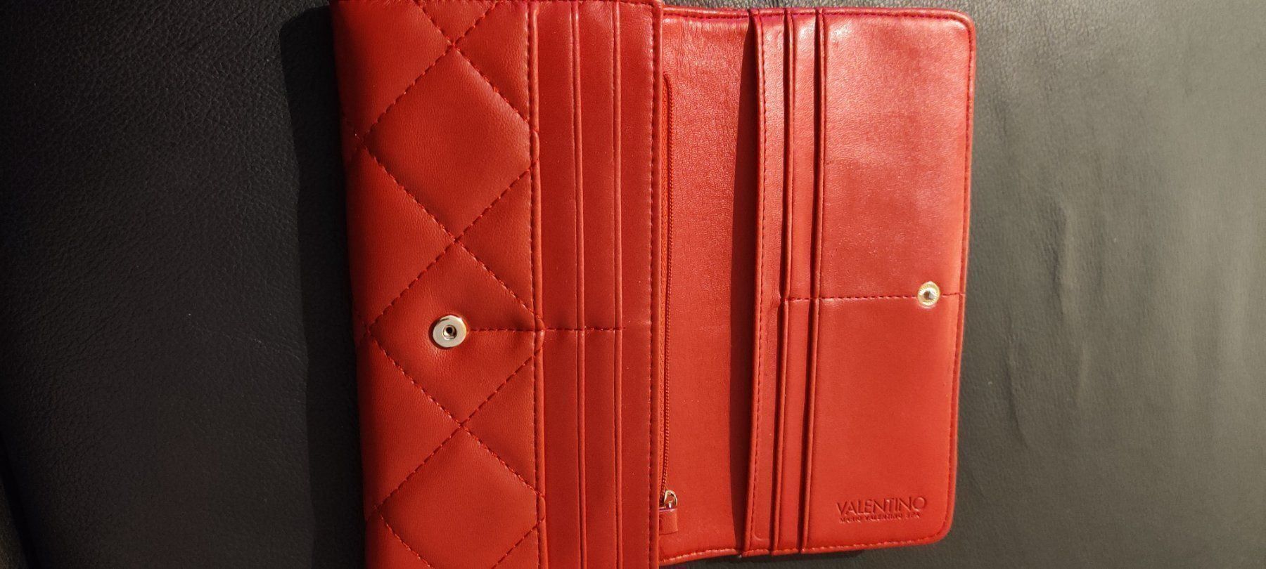Valentino Portemonnaie: Valentino Geldbörse rot – Gebraucht aus Riehen von Jeronimo8 2