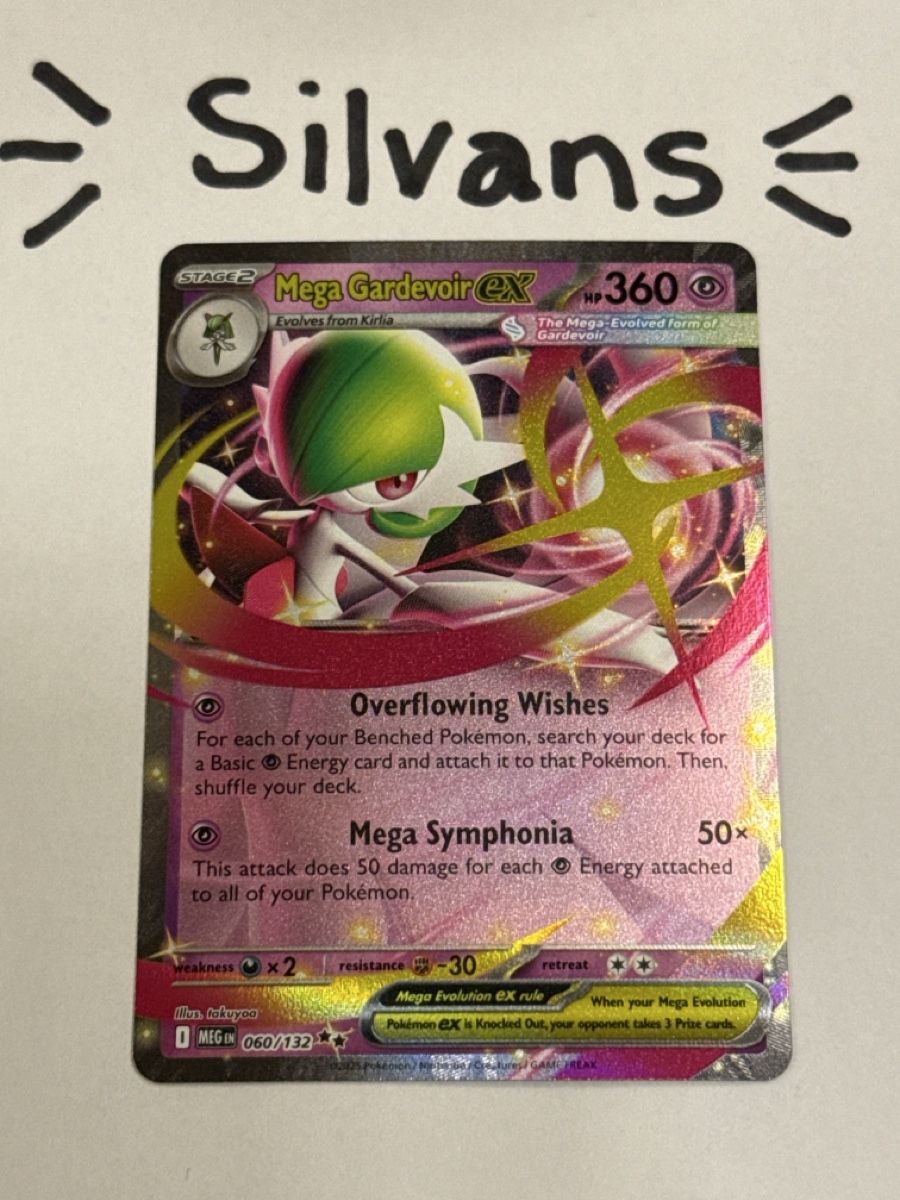 Pokémon Cartes à collectionner: Mega Gardevoir ex MEG 060 Mega Evolution Englisch – Neuf (Voir description) à Wil SG par Silvans