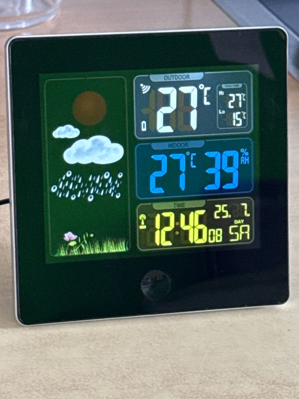 Sonstiges für Haushalt & Wohnen: TFA SUN Funk-Wetterstation - Dostmann – Gebraucht aus Basel von jetzt-wird-gemistet 5