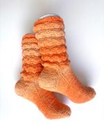 Weiche handgestrickte Socken Grösse 38-40