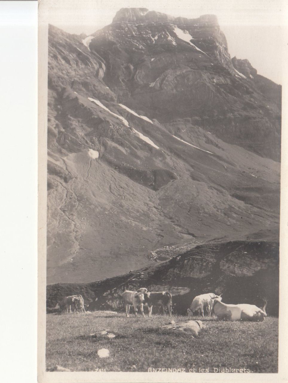 Ansichtskarten: Anzeindaz ca. 1940 – Gebraucht aus Bürglen TG von StampGraf