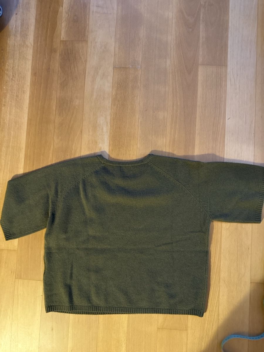 Pulls & Sweat-shirts: Pullover kurzarm oliv. M – Neuf (Voir description) à Oberrieden par Allesundanderes 3