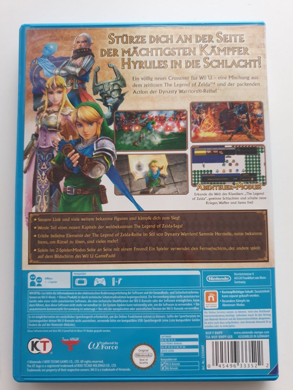 Giochi: Hyrule Warriors (WiiU) – Nuovo (secondo la descrizione) da Zürich venduto da pau_y8mv 1
