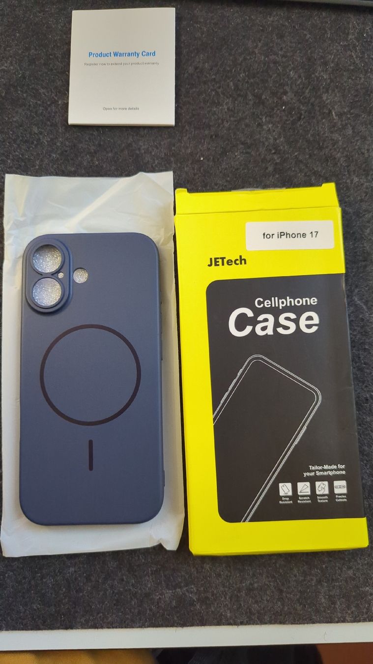 Apple Covers & Schutzfolien: Handyhülle Jetech iPhone 17 Dunkelblau neu – Neu und originalverpackt aus Winterthur von valyval 2