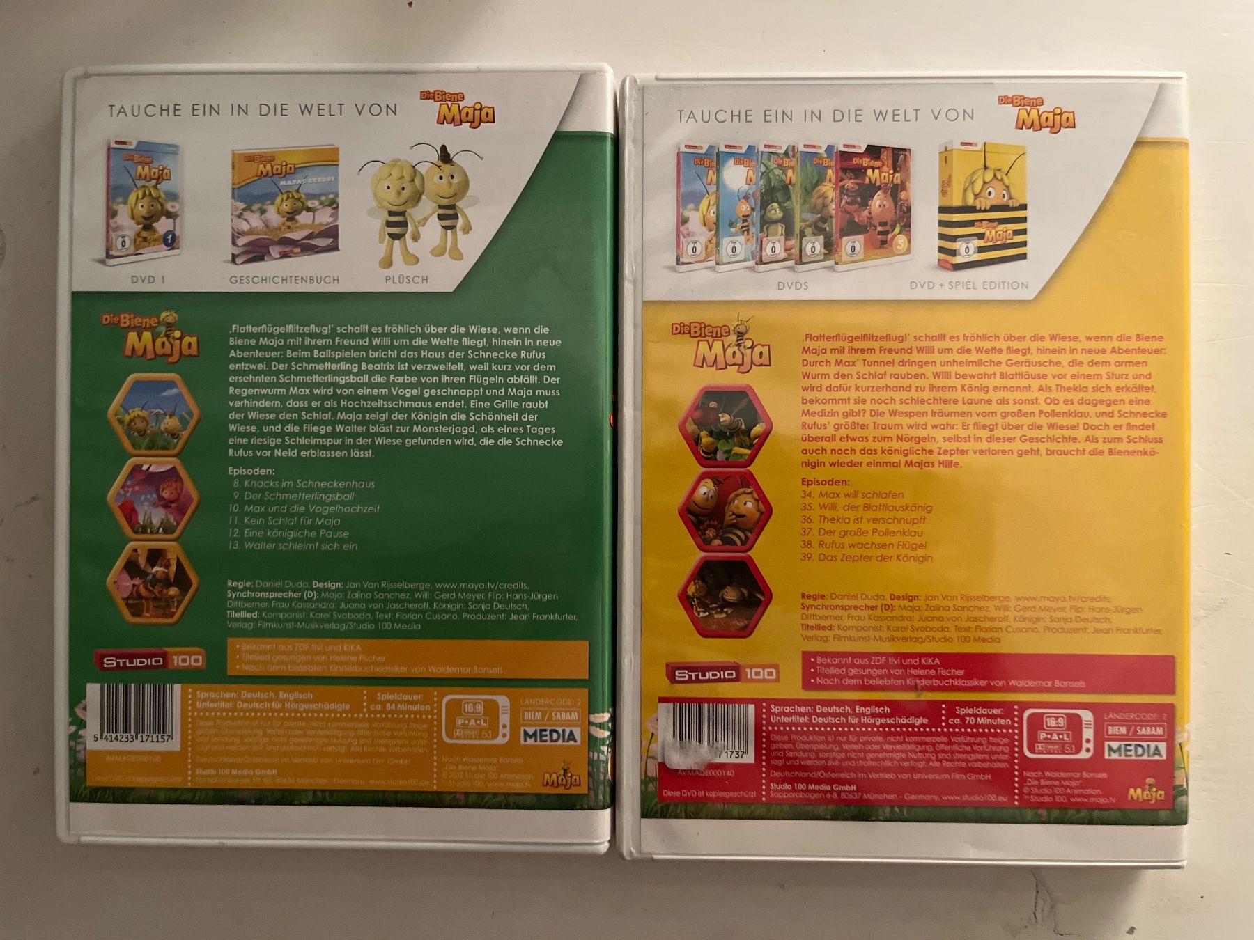 Tutti i DVDs: Die Biene Maja DVD 📀 – Usato da Sierre venduto da black.box 1