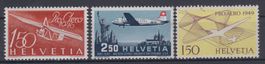 Schweiz Flugpost F41, F42, F45 ** - Kat. 155.--