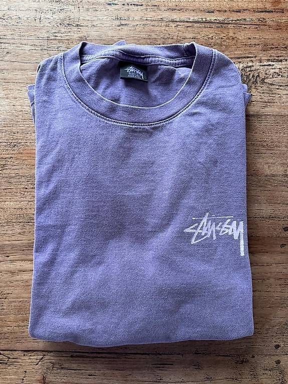 Pullover & Sweatshirts: Stüssi_Longsleeve_Violet_Gr. L. – Gebraucht aus Zürich von Sunnyflower97