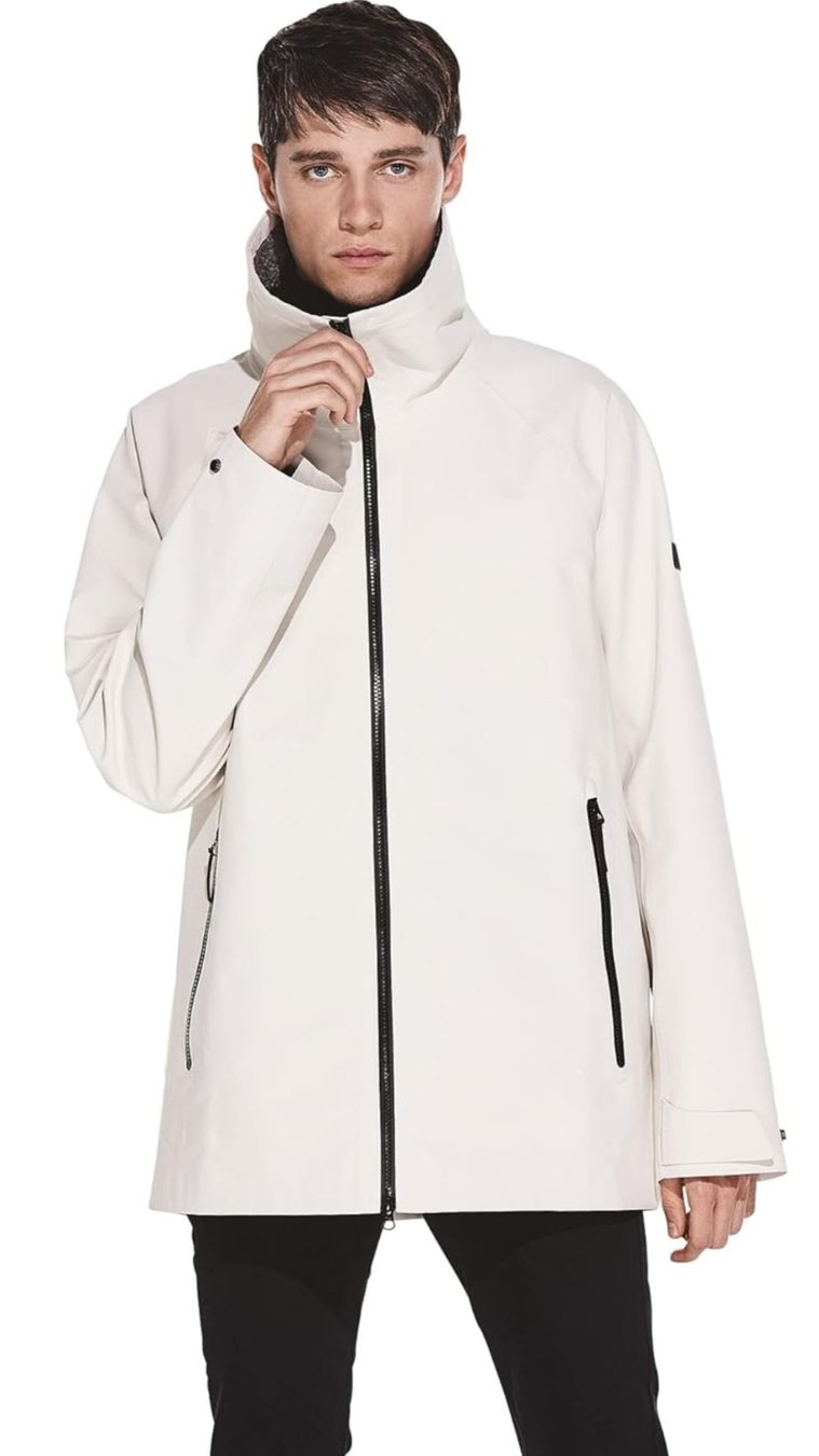 Jack Wolfskin Giacche: Jack Wolfskin The Slickshell Jacket Herren weiss Grösse M – Nuovo e nell'imballaggio originale da Braunau venduto da Brand-Store 6