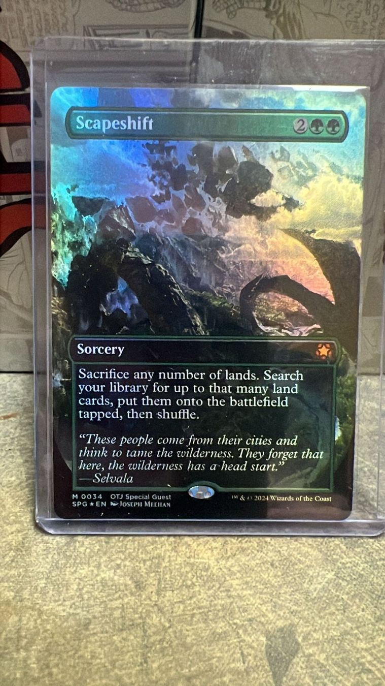 Magic The Gathering Carte collezionabili: Scapeshift Foil - OTJ Specialguest – Nuovo (secondo la descrizione) da Wilen b. Wollerau venduto da GarruksShop