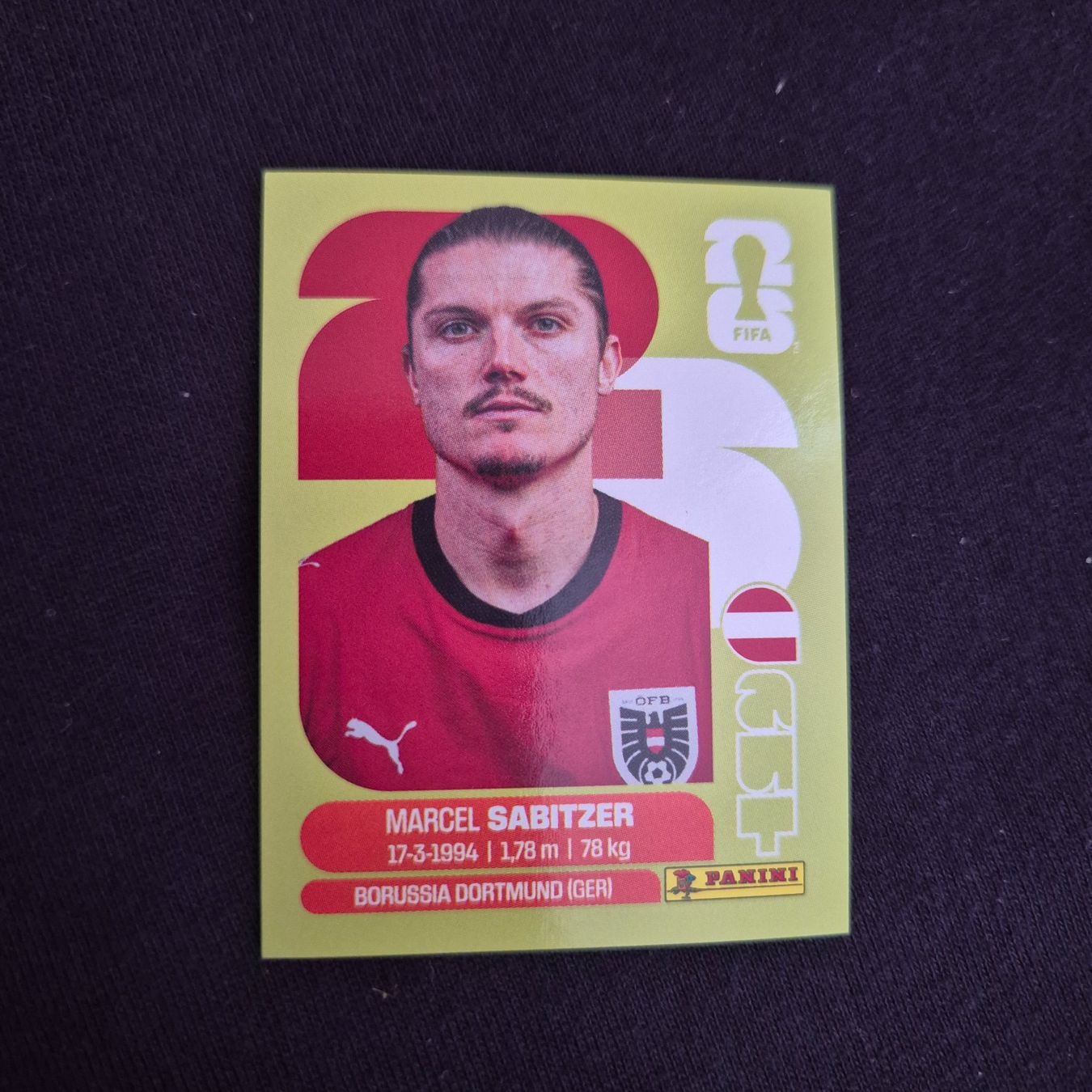Panini Sammelbilder & Trading cards: AUT 11 Panini FIFA WM 2026 – Neu (gemäss Beschreibung) aus Riehen von tmw_c29m