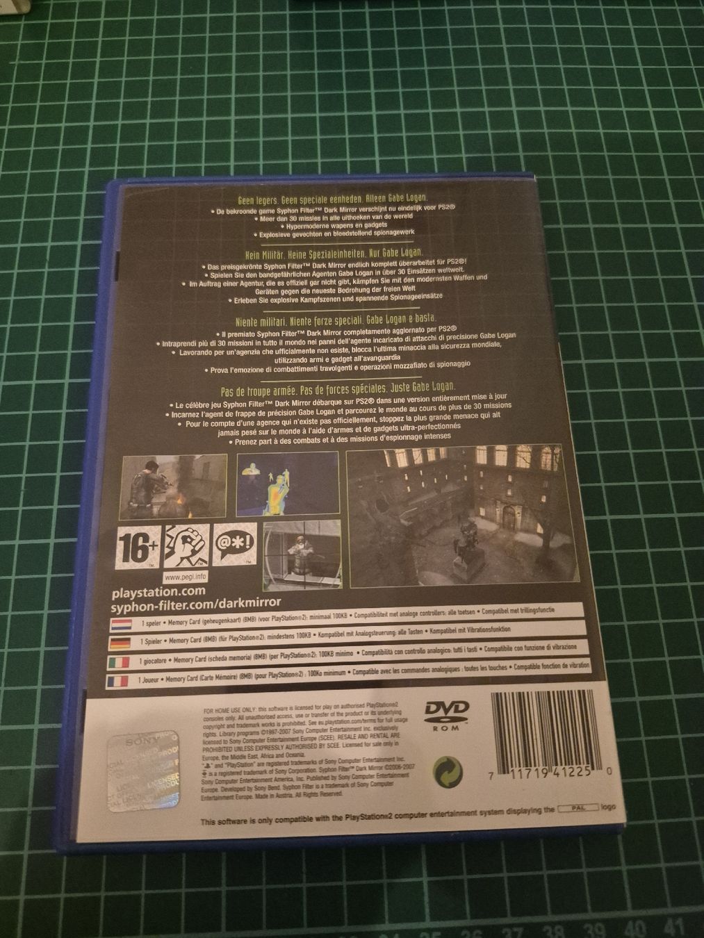 Sony Spiele: Syphon Filter: Dark Mirror - PlayStation 2 - Retro Game! – Gebraucht aus Meyrin von Retro-GZ 2