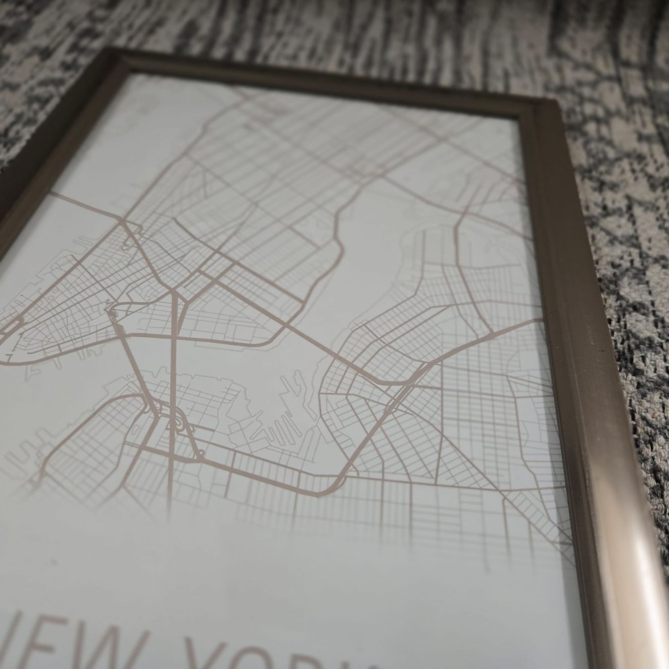 Foto & Immagini: New York Bild mit Rahmen, neuwertig, Geschenkidee! – Usato da Rheinsulz venduto da Dred 3