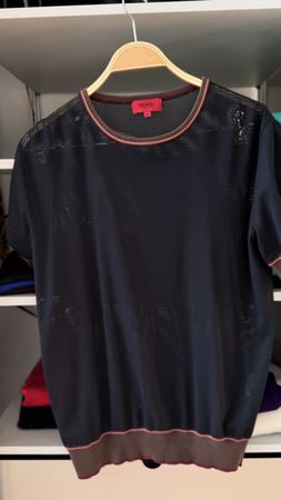 Hugo Boss Shirt, Mesh Optik, Grösse M, Top Zustand!