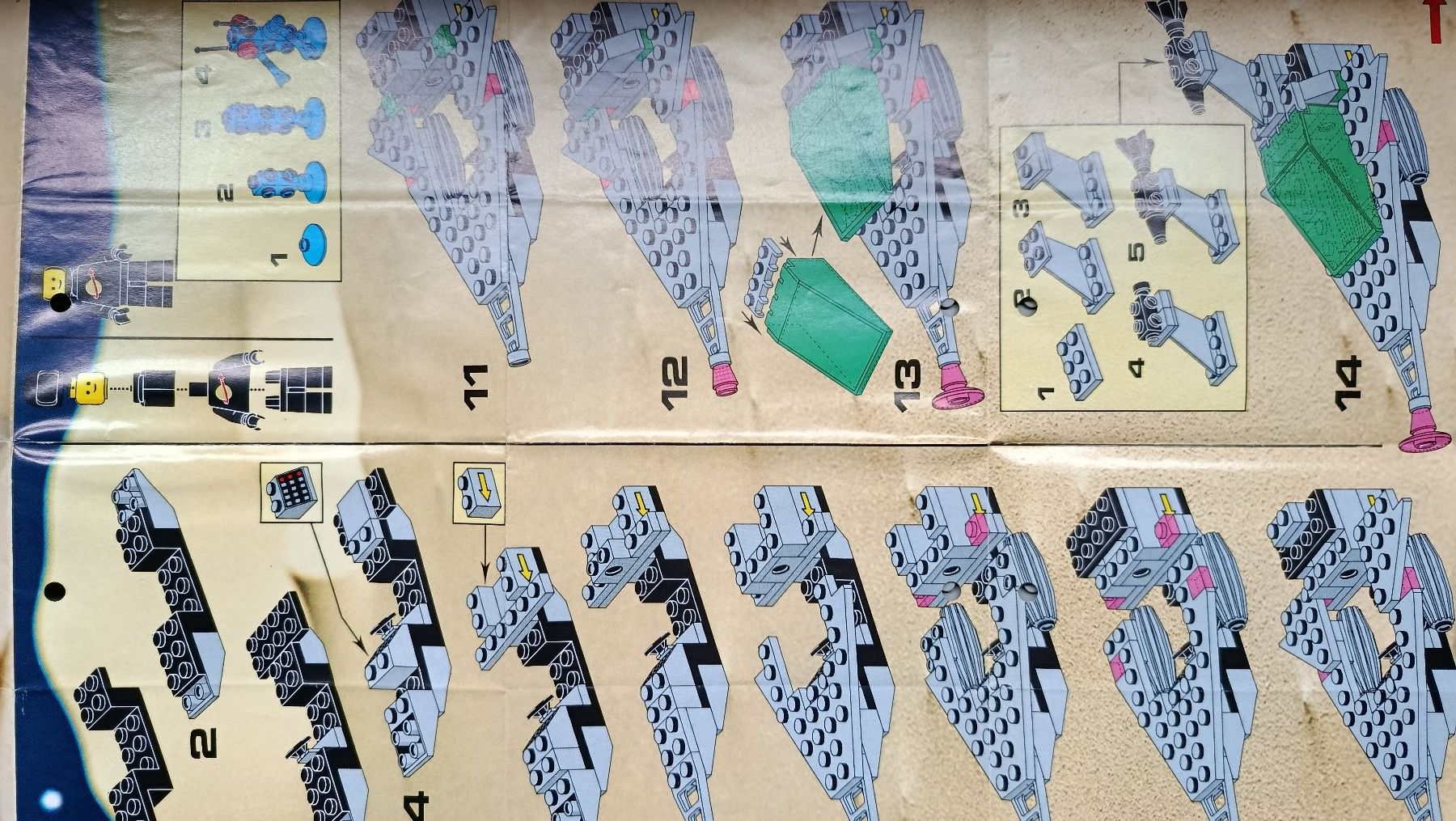 Lego Kit di costruzioni: LEGO Classic Space Anleitung / Instructions - 6891 – Usato da Muhen venduto da Legoholic 1