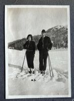 Privatfoto, Unikat 1928 - Silvaplana, Ski, Wintersport