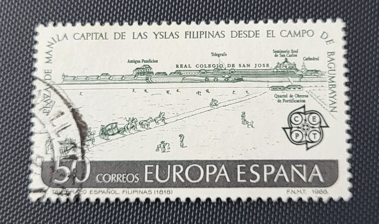 Alle Briefmarken: Spanien 1988 briefmarke – Gebraucht aus St Gallen von Stampsalshobby