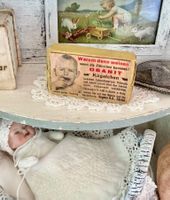 ALTES PÄCKCHEN FÜR PUPPEN & KRÄMERLADEN