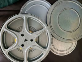 Super 8mm Vintage Film RARE Reels Set Metal 6 pcs 8/16mm