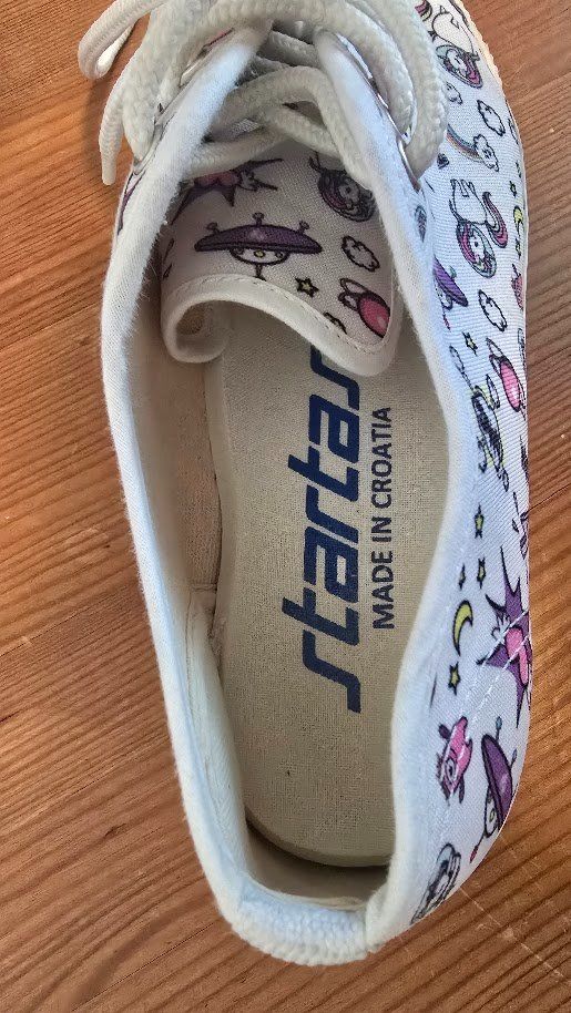 Scarpe per ragazze: Starter Turnschuhe mit Einhorn Muster, Grösse 34 – Usato da Meggen venduto da Scollection 2